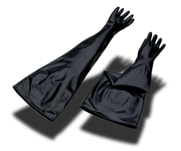 دستکش گلاوباکس بلک لاتکس Black Latex Glove مدل ۷LB3028/9H