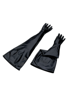 دستکش گلاوباکس بلک لاتکس Black Latex Glove مدل ۷LB3028/9H