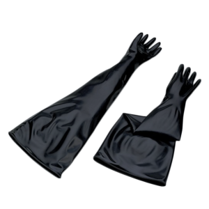 دستکش گلاوباکس بلک لاتکس Black Latex Glove مدل ۷LB3028/9H
