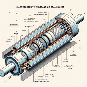Custom Link
Illustration-of-a-magnetostrictive-ultrasonic-transducer-distinguished-by-its-elongated-form-and-metallic-composition.-The-diagram-labels-its-key-com.